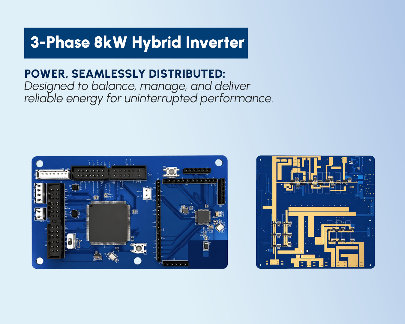 3-Phase 8KW Hybrid Inverter