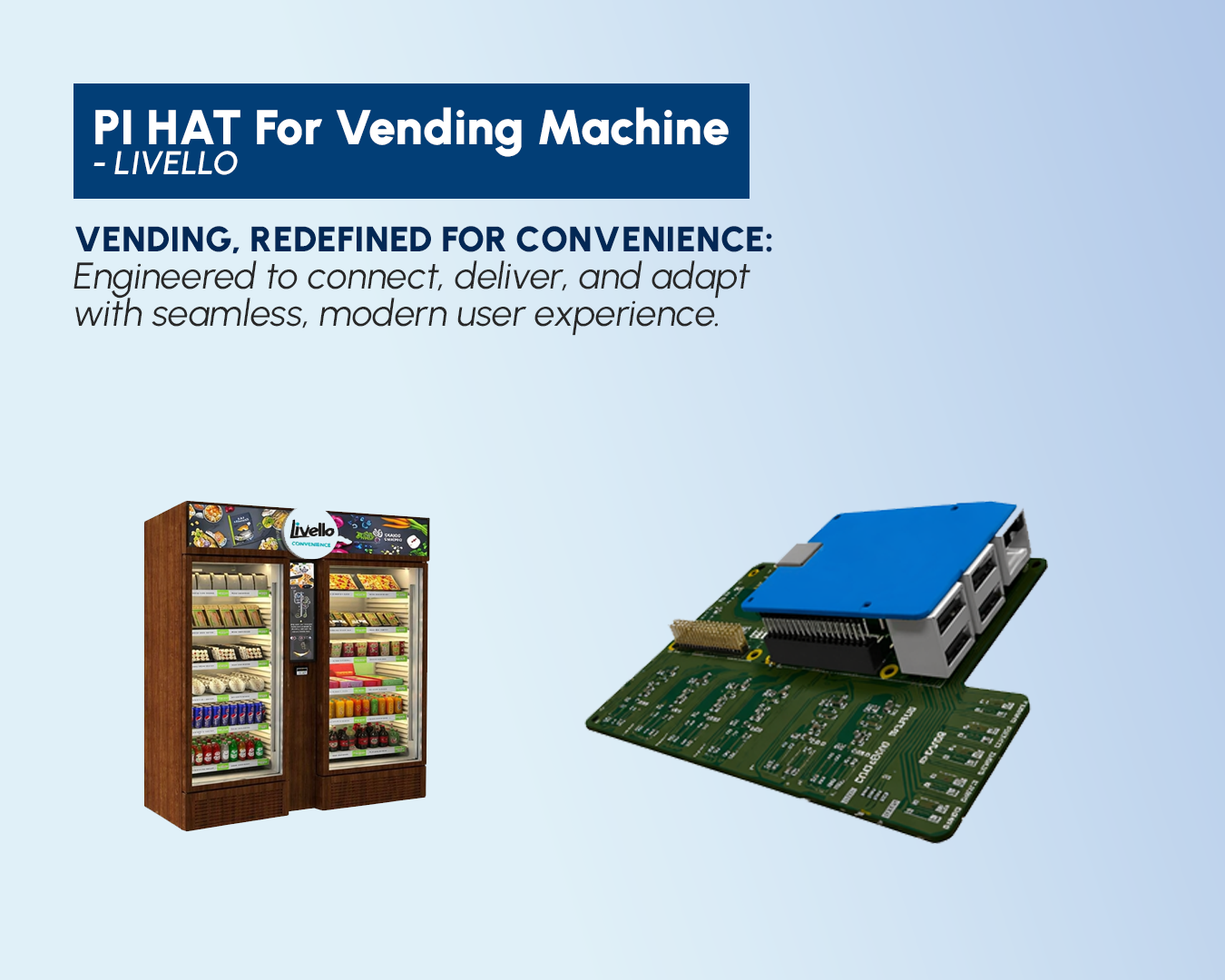 Raspberry Pi HAT - Smart Vending Machine