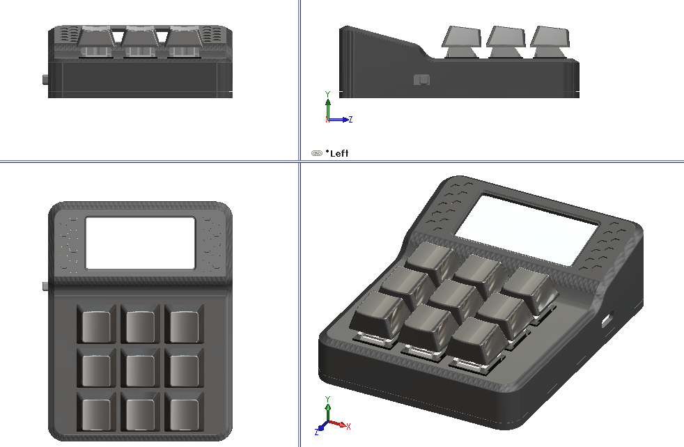 E Paper Button Device
